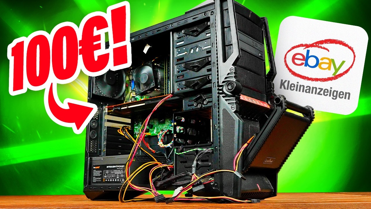Gaming PC für 100€ bei Kleinanzeigen gekauft… #GamingSchrott?!