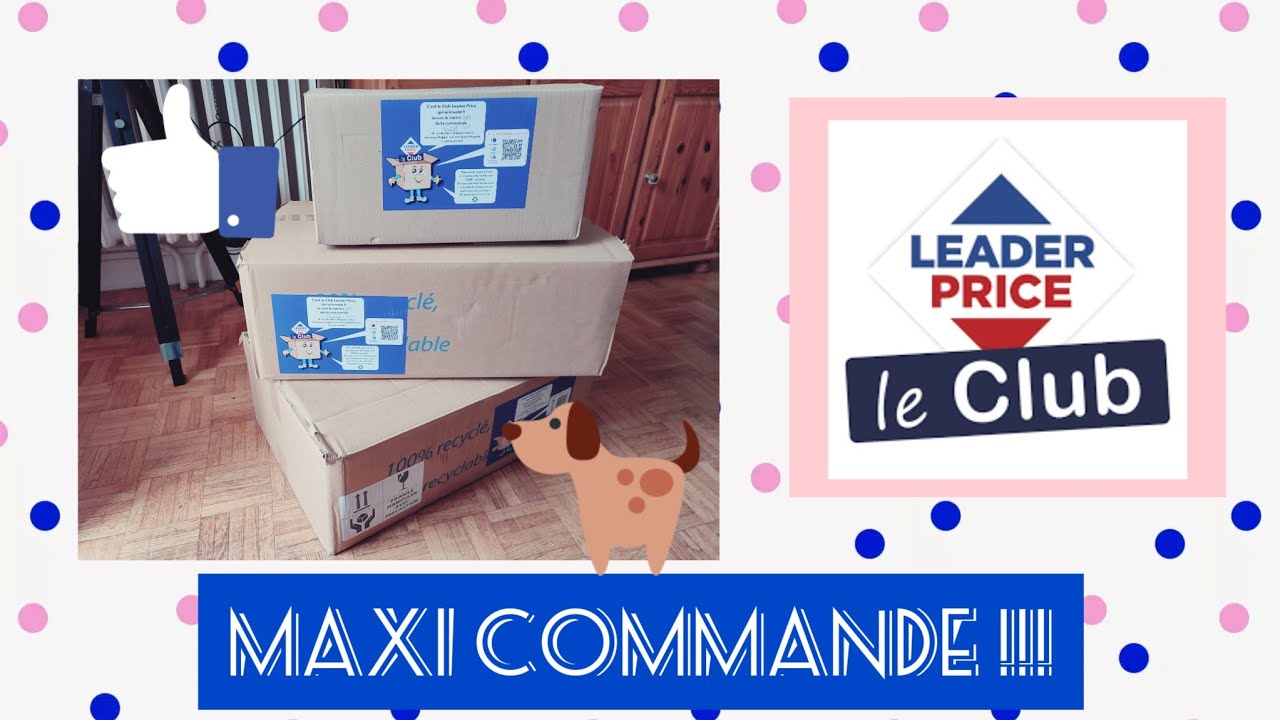 MAXI COMMANDE 📦# Le Club Leader Price # Pt1