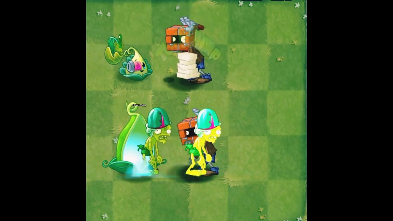 Plants Vs Zombies 2 - Zoybean Pod Vs Turkey-pult Vs Brickhead Zombie - PvZ 2