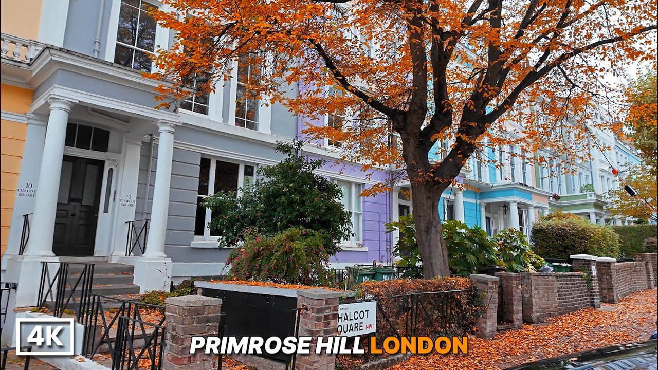 LONDON WALK | Hidden Gem Neighbourhood | Primrose Hill&rsquo;s Colourful Streets & Paddington Bear&rsquo;s House