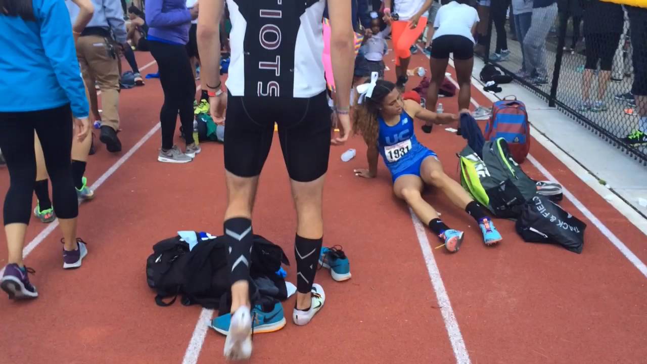 Sydney McLaughlin smashes the state and meet record in the 400 at the Meet of Champions