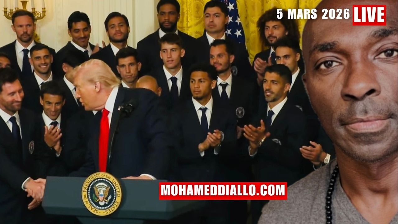 Lionel Messi, Luis Suarez et l'Inter Miami avec Donald Trump &agrave; la Maison Blanche | MDL SPORTS