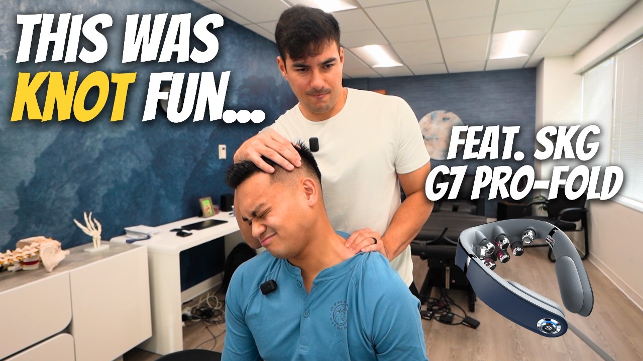 He Came From CANADA to Get CRACKED | Chiropractic Treatment With Dr. Tyler | Feat. SKG G7 Pro-Fold