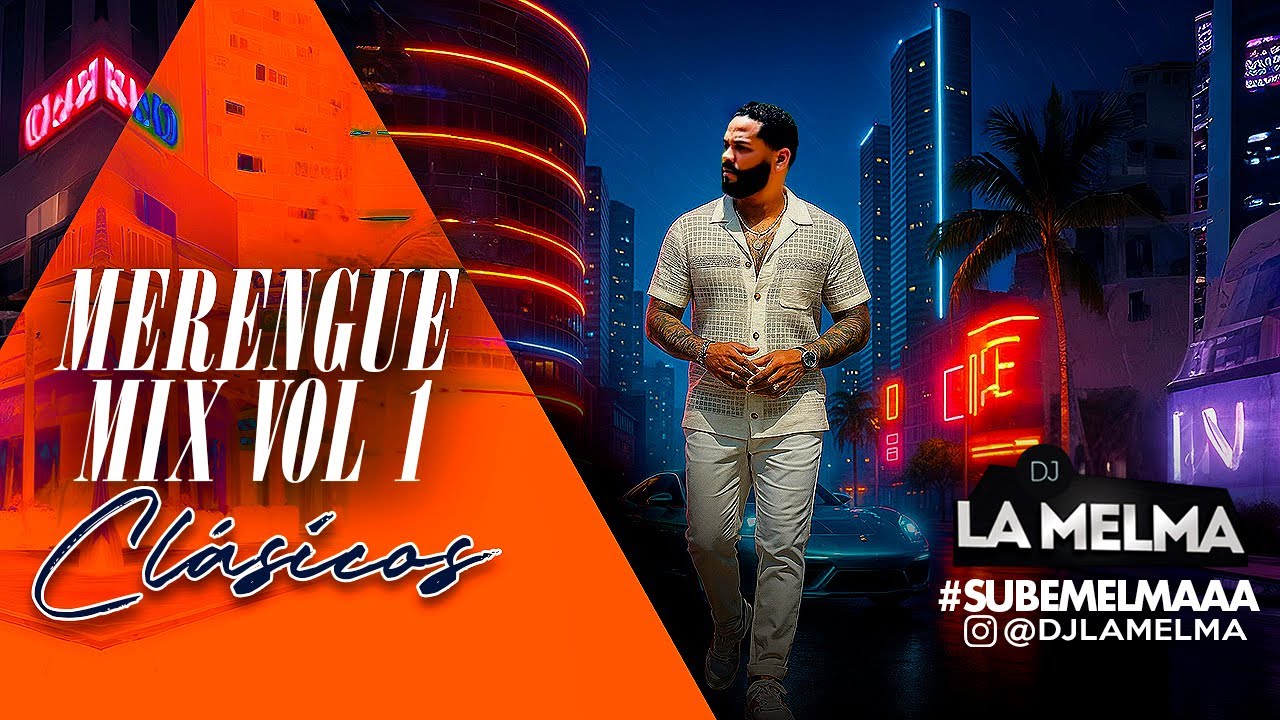 MERENGUE MIX VOL 1 CLASICOS ( En Vivo )    #djlamelma #merengue