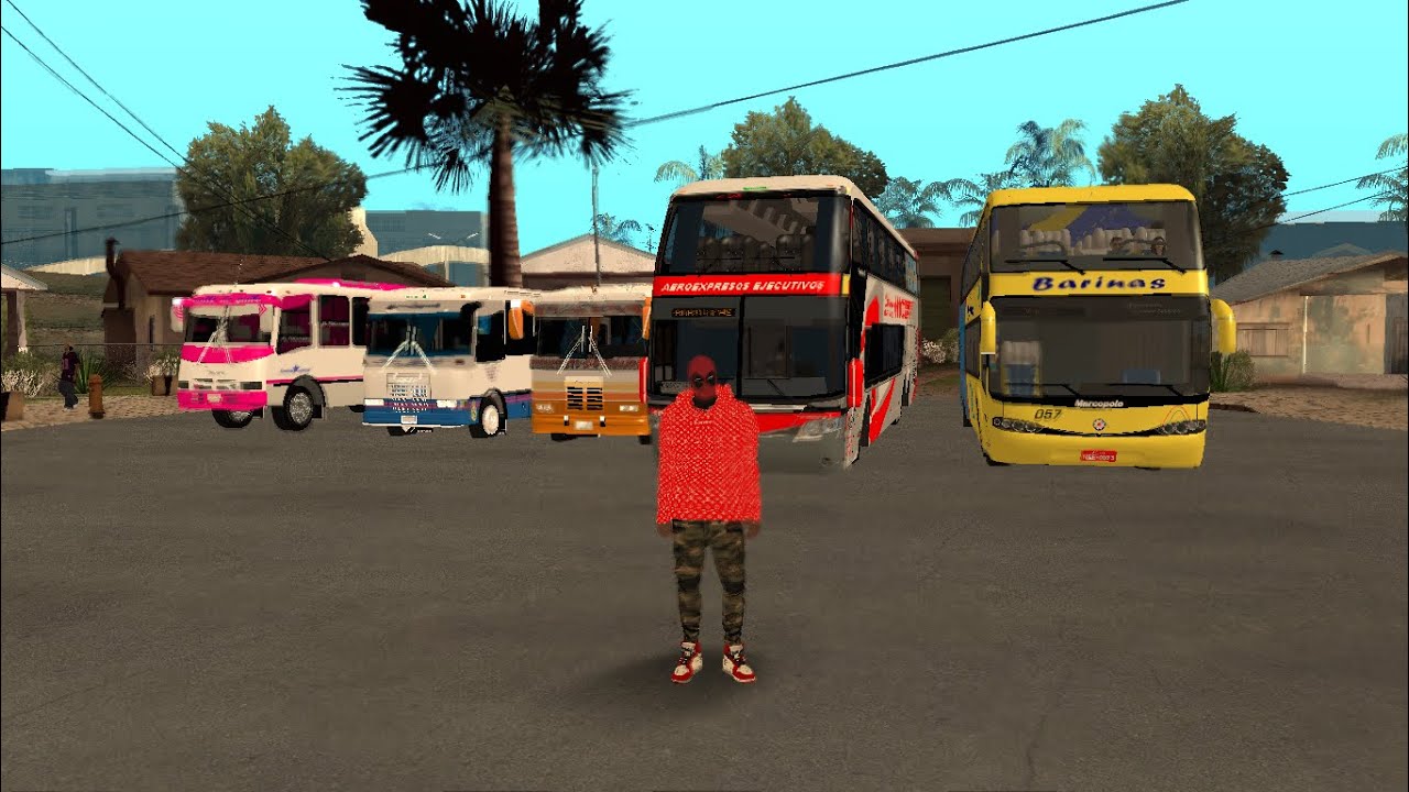 Mod Terminal de Pasajeros + Pack De Autobuses Encavas y Expresos Gta Sa PC🇻🇪