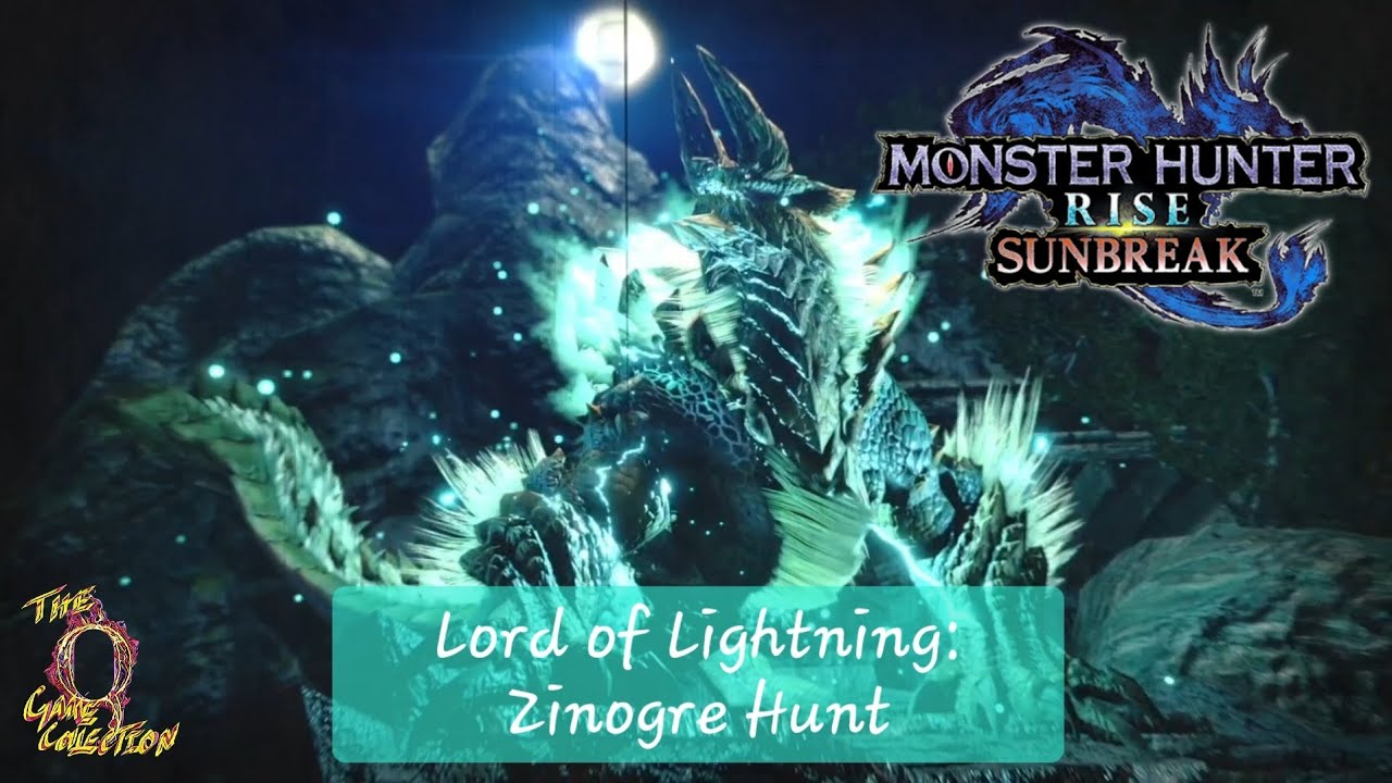 Monster Hunter Rise: Sunbreak - Lord of Lightning: Zinogre Hunt