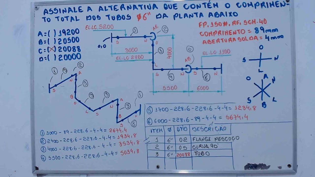 Aula_20 - Testes para Caldeireiros e Encanadores de Tubulações Industriais.