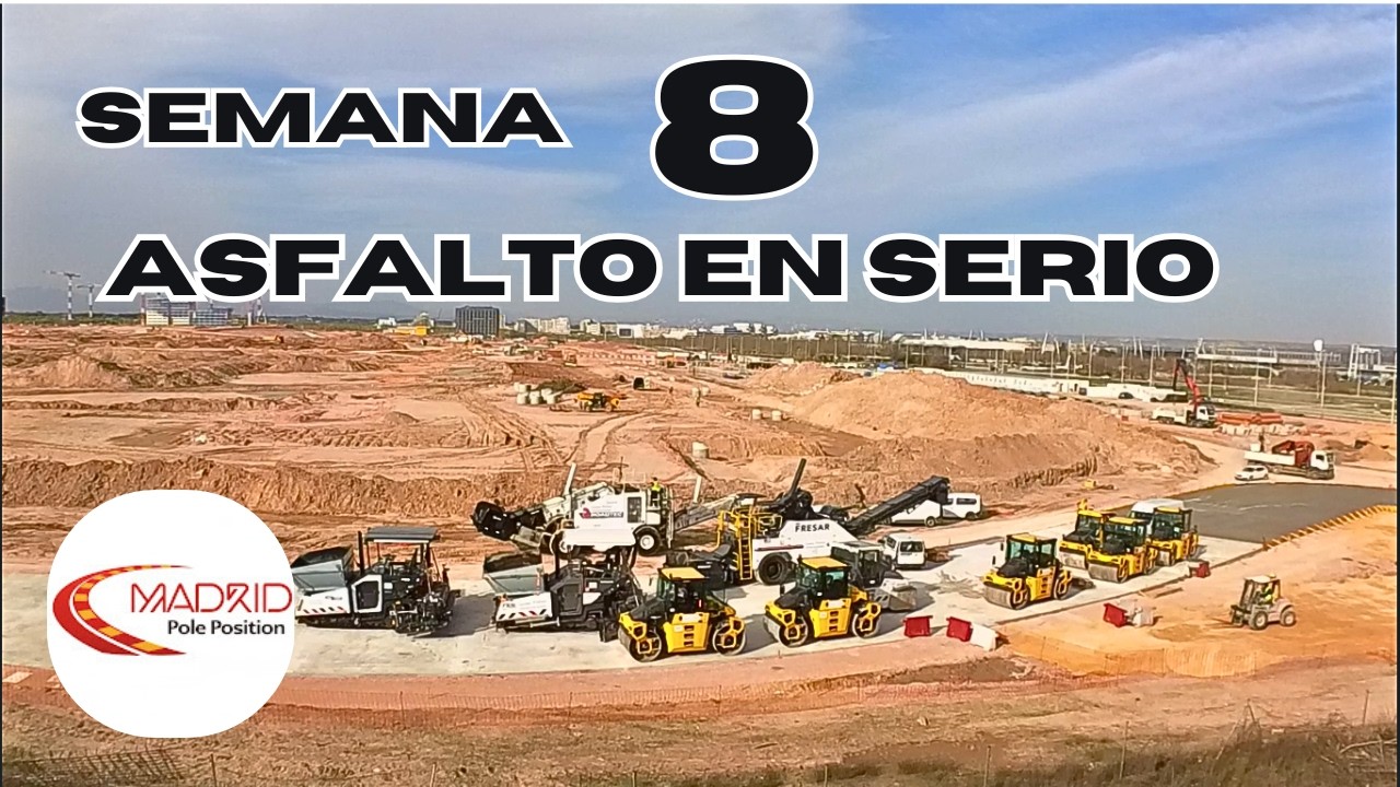 Vlog semana 8 GP Espa&ntilde;a Madrid F1 2026 - ASFALTO EN SERIO