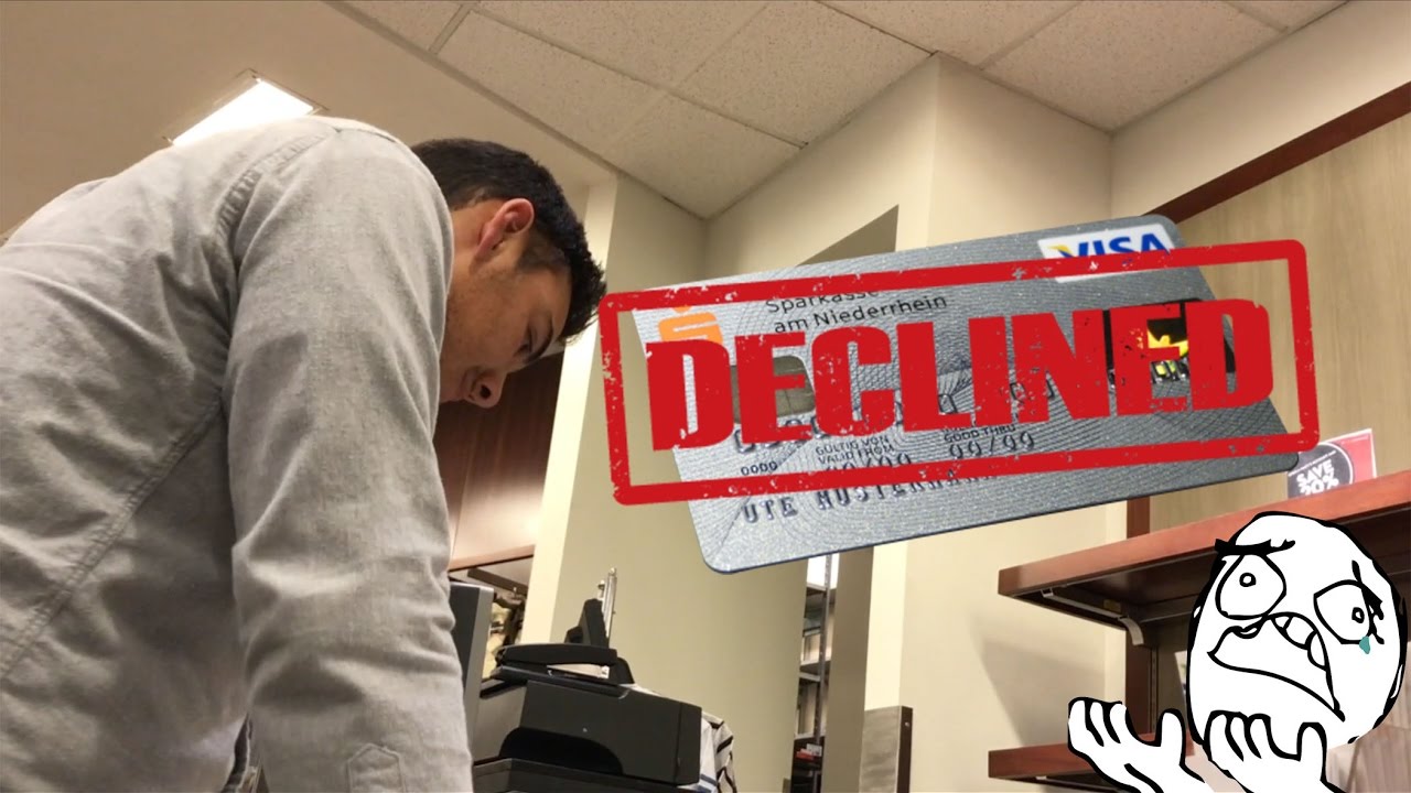 Declined Card Prank