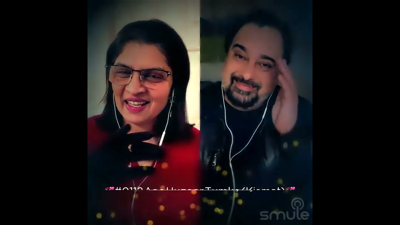 Aao huzur tumko sitaron mein le chaloon 
