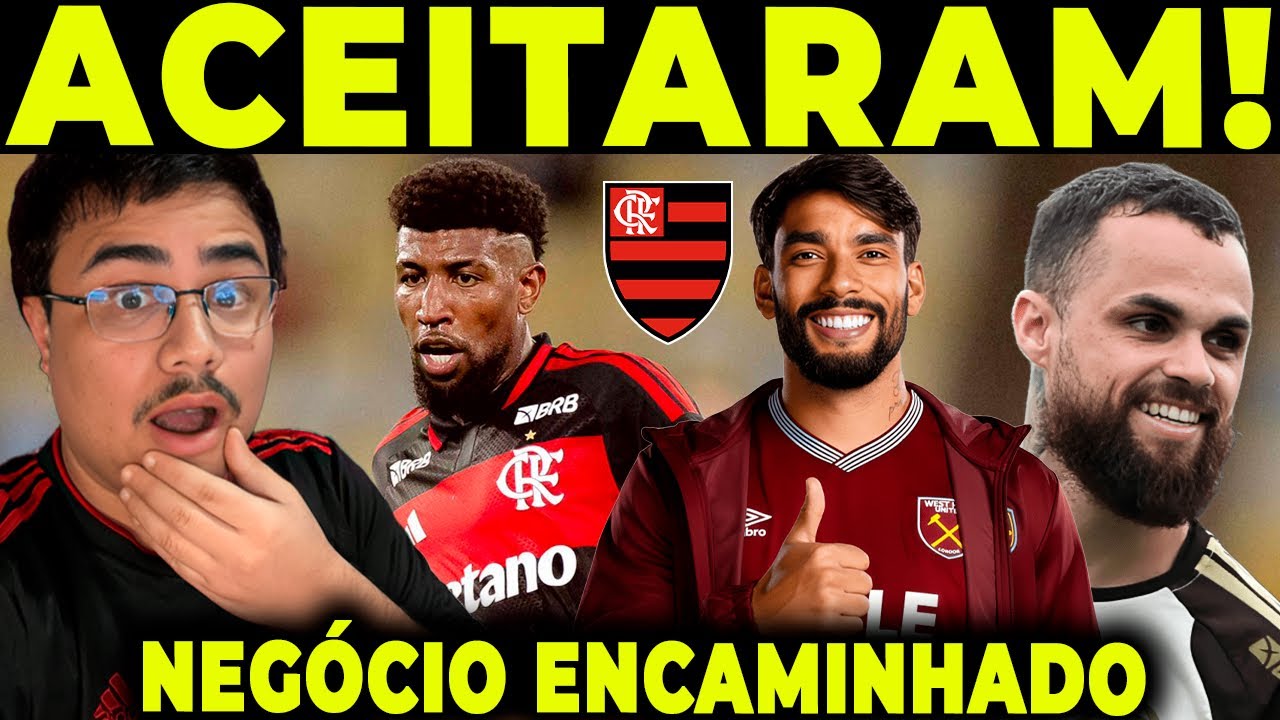 PLANTÃO! WEST HAM ACEITA VENDER PAQUETÁ AO FLAMENGO! ROYAL DE SAÍDA?