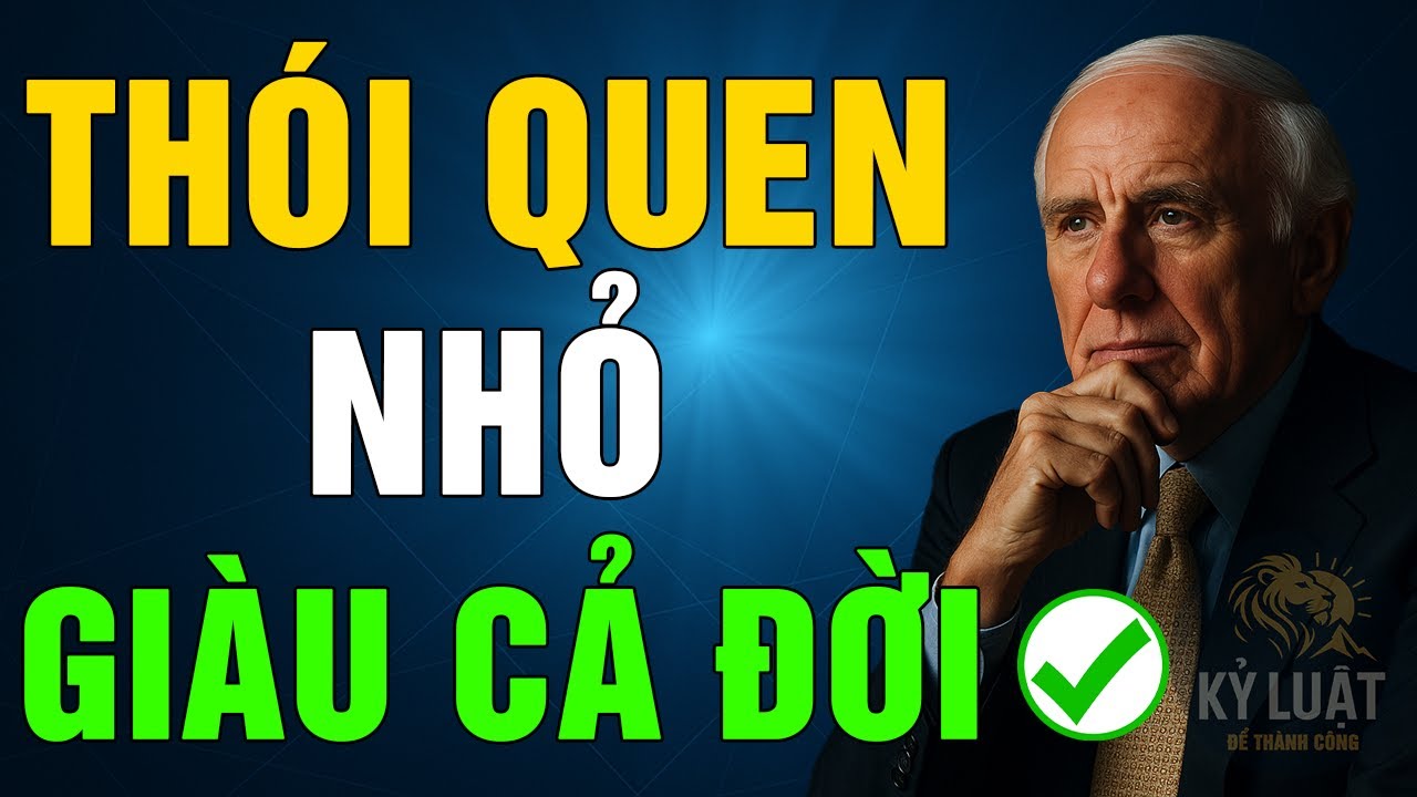 SỨC MẠNH NGẦM CỦA THÓI QUEN NHỎ BIẾN BẠN THÀNH ĐẠI GIA | JIM ROHN - KLĐTC