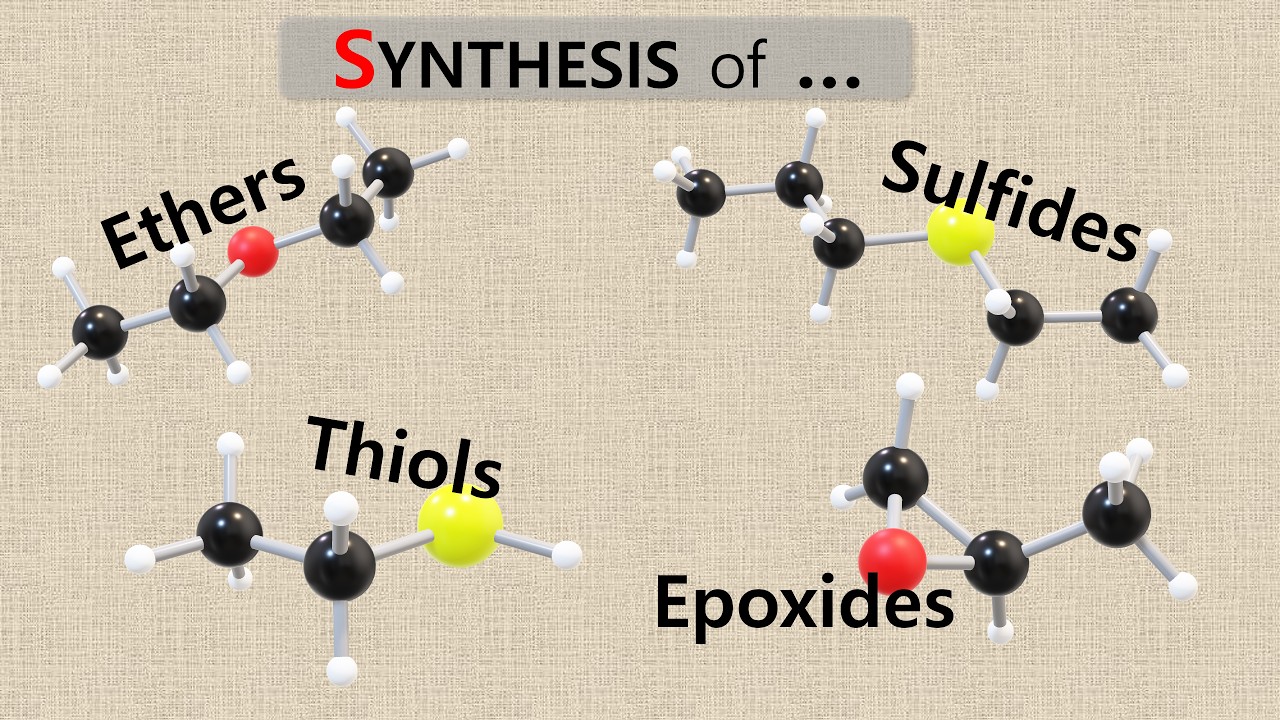 Synthesis of Ethers, Epoxides, Thiols, and Sulfides: A Visual Summary | [4k]
