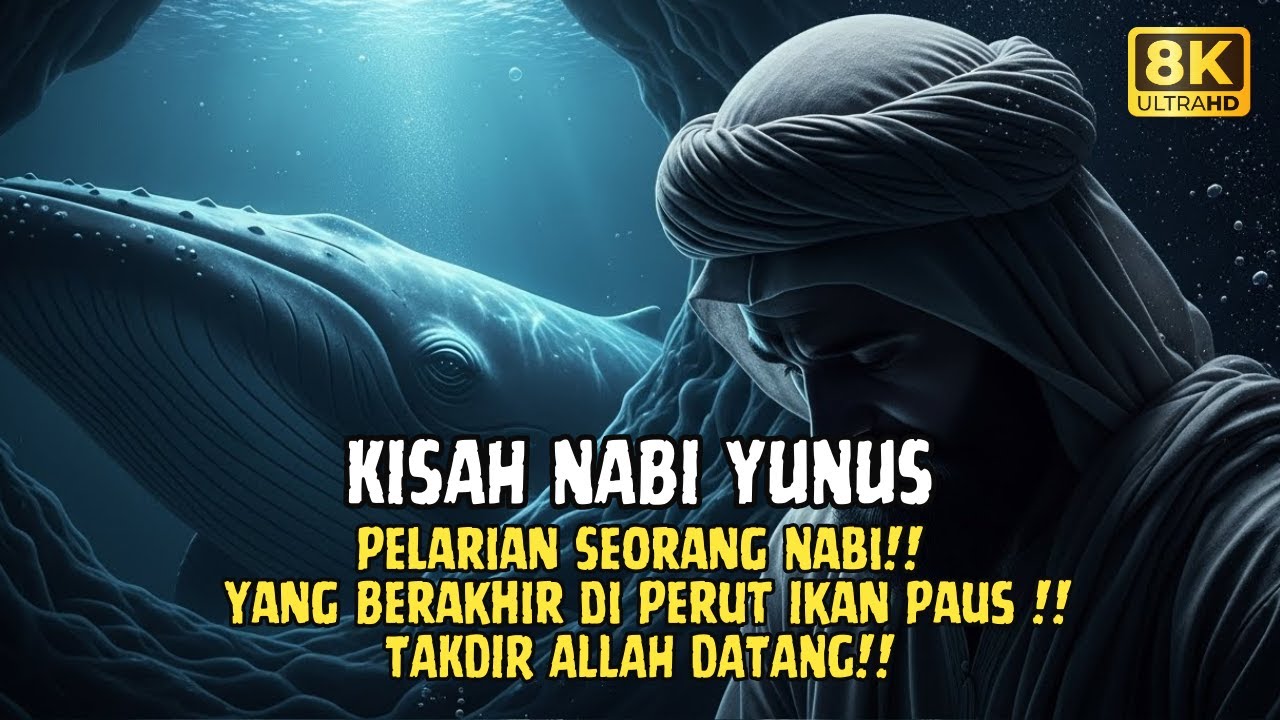 Kisah Nabi Yunus ‘Alaihissalam - Pelarian Seorang Nabi yang Berakhir di Perut Ikan Paus