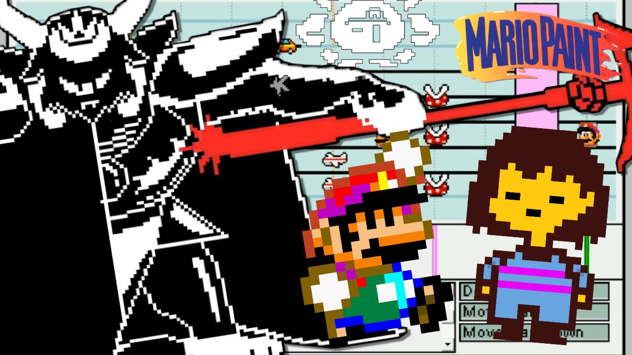 Mario Paint Composer: ASGORE - Undertale