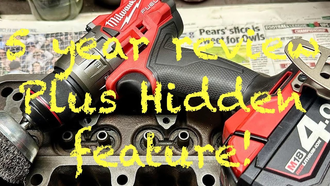 Топливный бур Milwaukee M18, 5-летний обзор