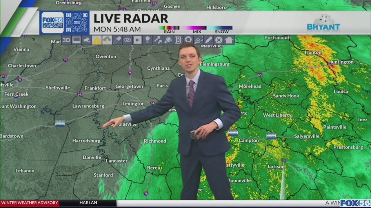 Kentucky wether forecast: 5:45 a.m. 3/16/26