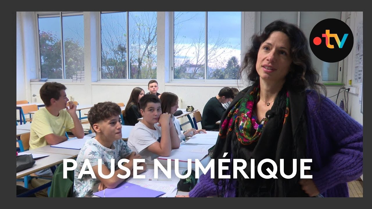 Pause numérique : les élèves privés de leur téléphone portable durant toute la journée de cours