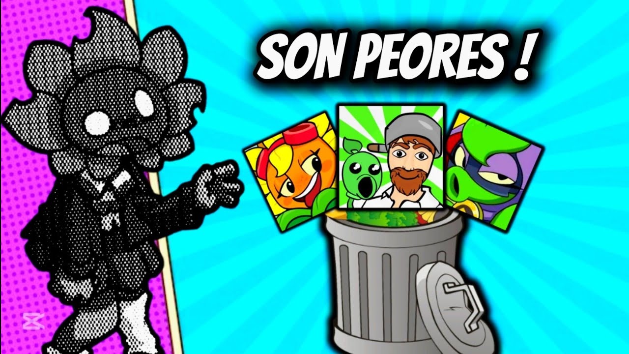 Copias Del Plantas vs zombies De La Peor ala Mejor