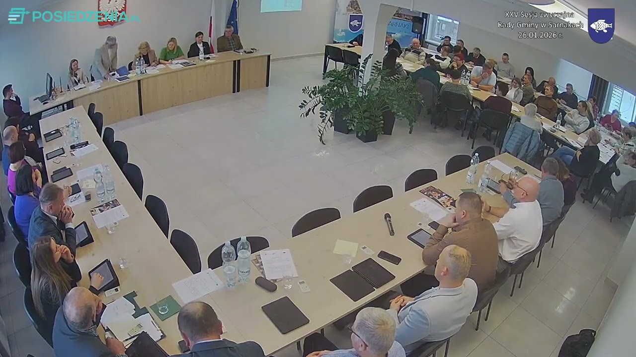 [TRANSKRYPCJA] XXV Sesja zwyczajna Rady Gminy w Sarnakach