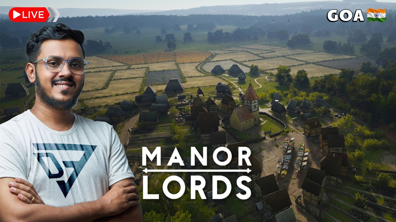 Building a Medieval Masterpiece 🪵 Manor Lords (New Update) Goa - India