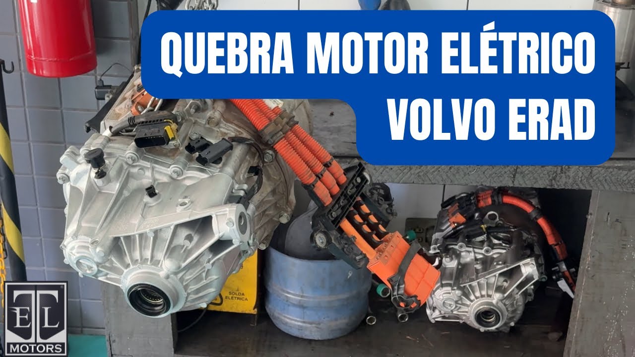 QUEBROU O MOTOR ELÉTRICO TRASEIRO ERAD VOLVO