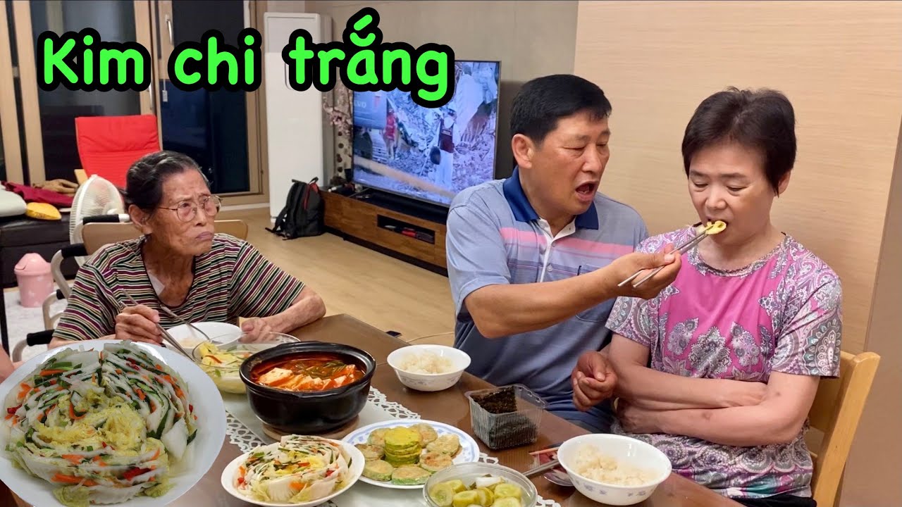 Vlog 388| Lần đầu Quyên làm KIM CHI TRẮNG, nội cha bất ngờ, ăn khen ngon