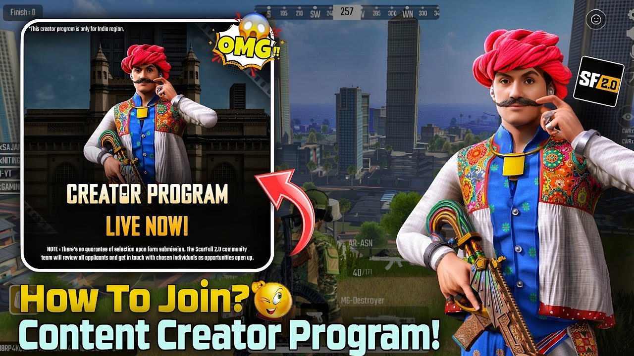 😍 How to Join ScarFall 2.0 Creator Program 🚀 | Step-by-Step Guide 🔥