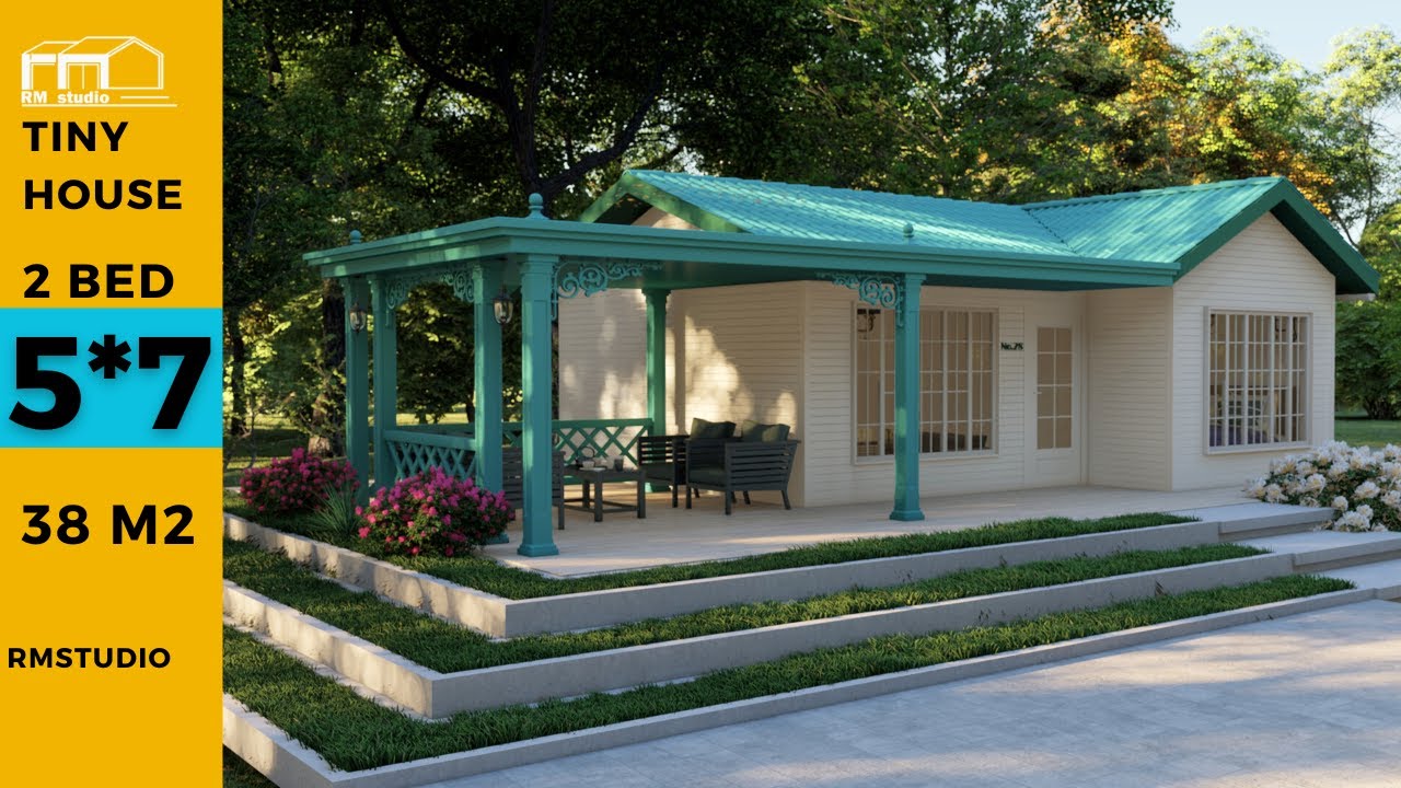Tiny House Design Idea 5x7 Meters . (409 square foot)