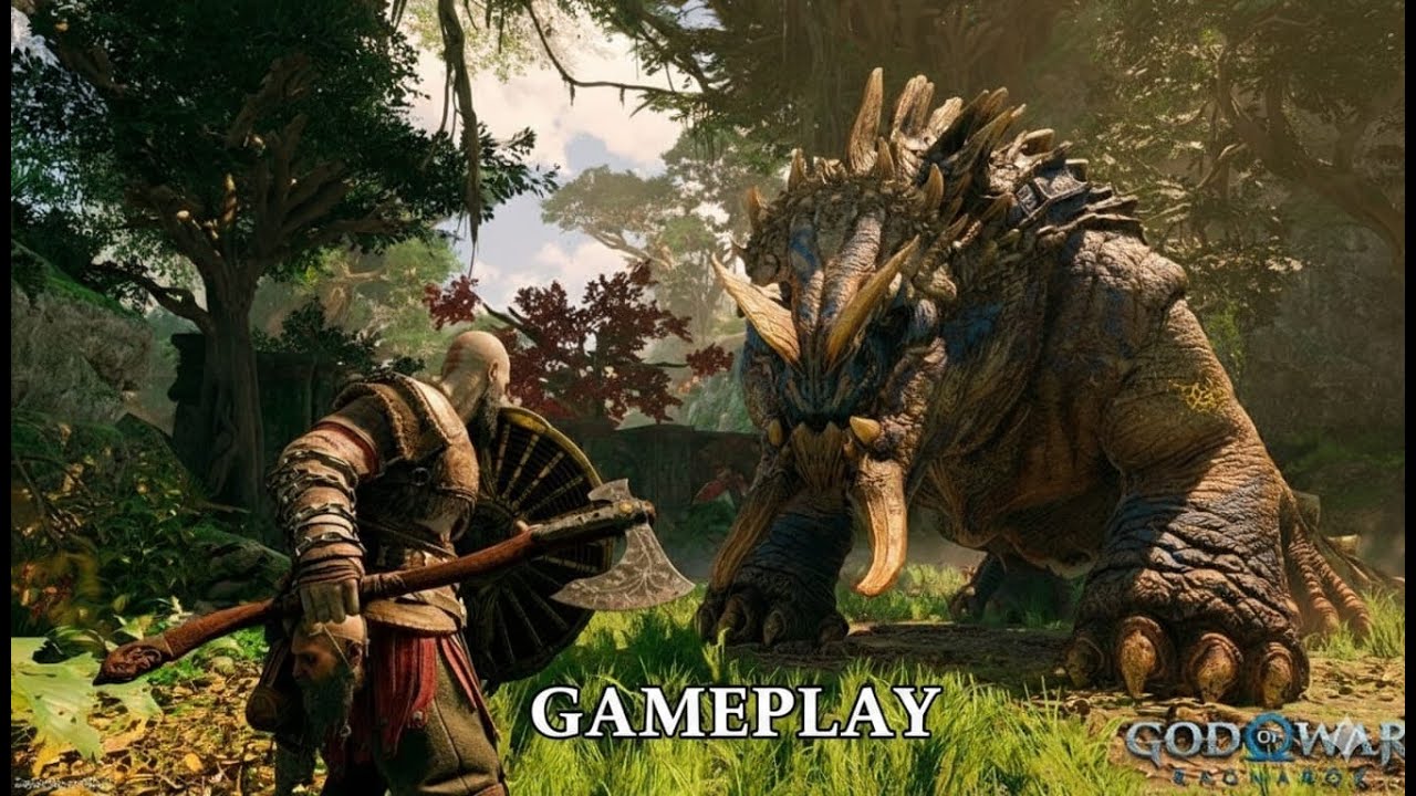 GOD OF WAR RAGNOROK GAMEPLAY AND WALKTHROUGH..