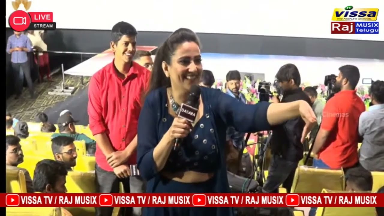 LIVE : DASARA Ori Vaari Song Launch Event | Nani | Santhosh Narayanan | Srikanth Odela | Raj Musix