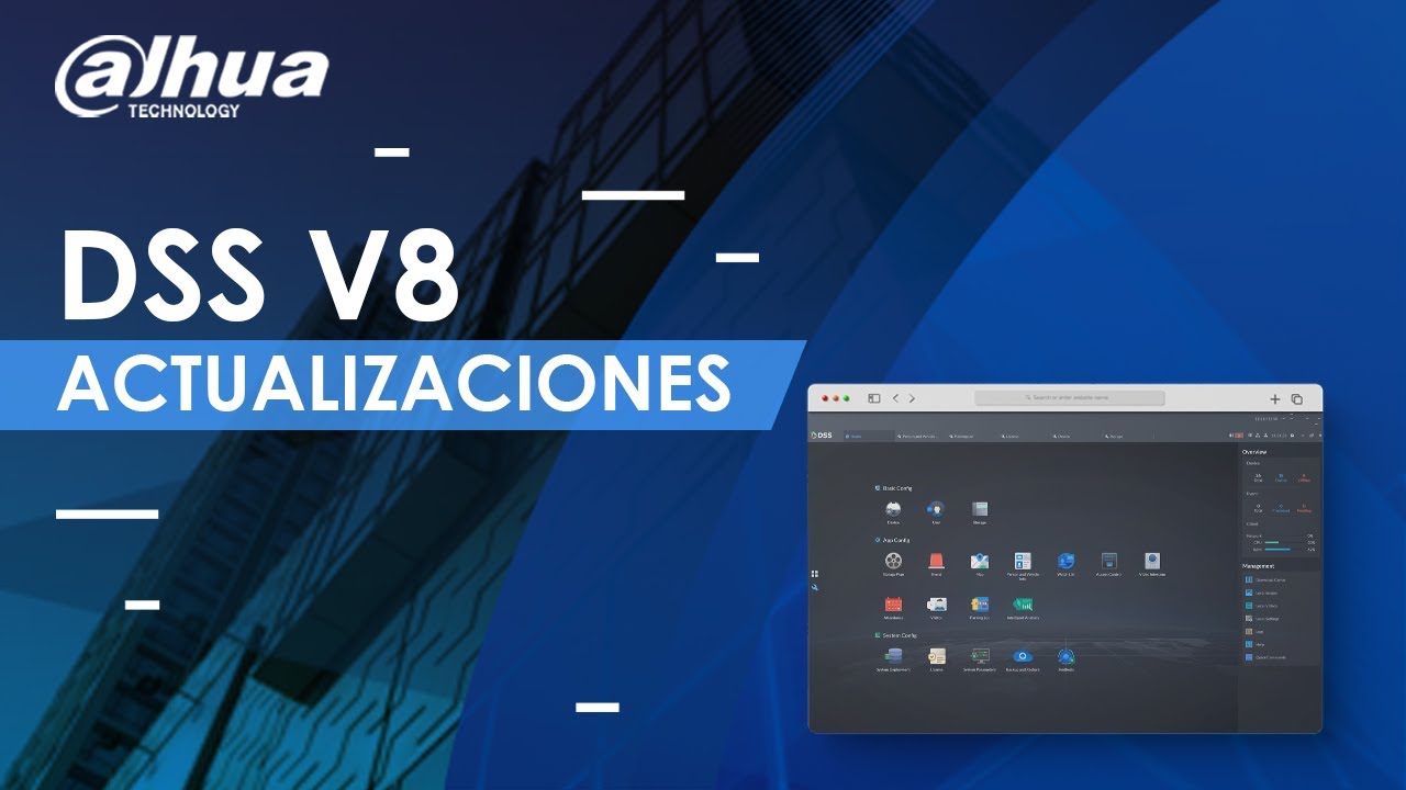 DSS V8.1.1- Actualizaciones