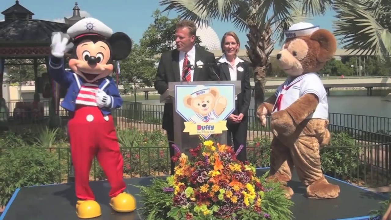L'arrivée de Duffy à Epcot Center en 2010