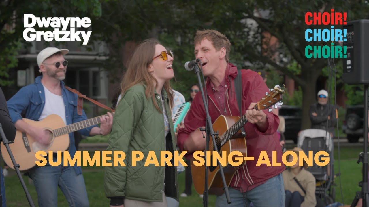 Trinity Bellwoods Sing-Along with Dwayne Gretzky and Choir! Choir! Choir!