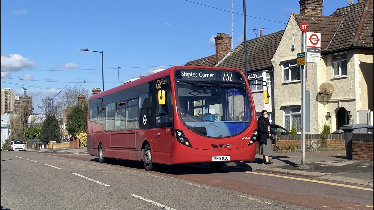 Confusion & Curtailment | GoAhead London General Route 232 | Wrightbus Streetlite (WS147, SM19KJO)