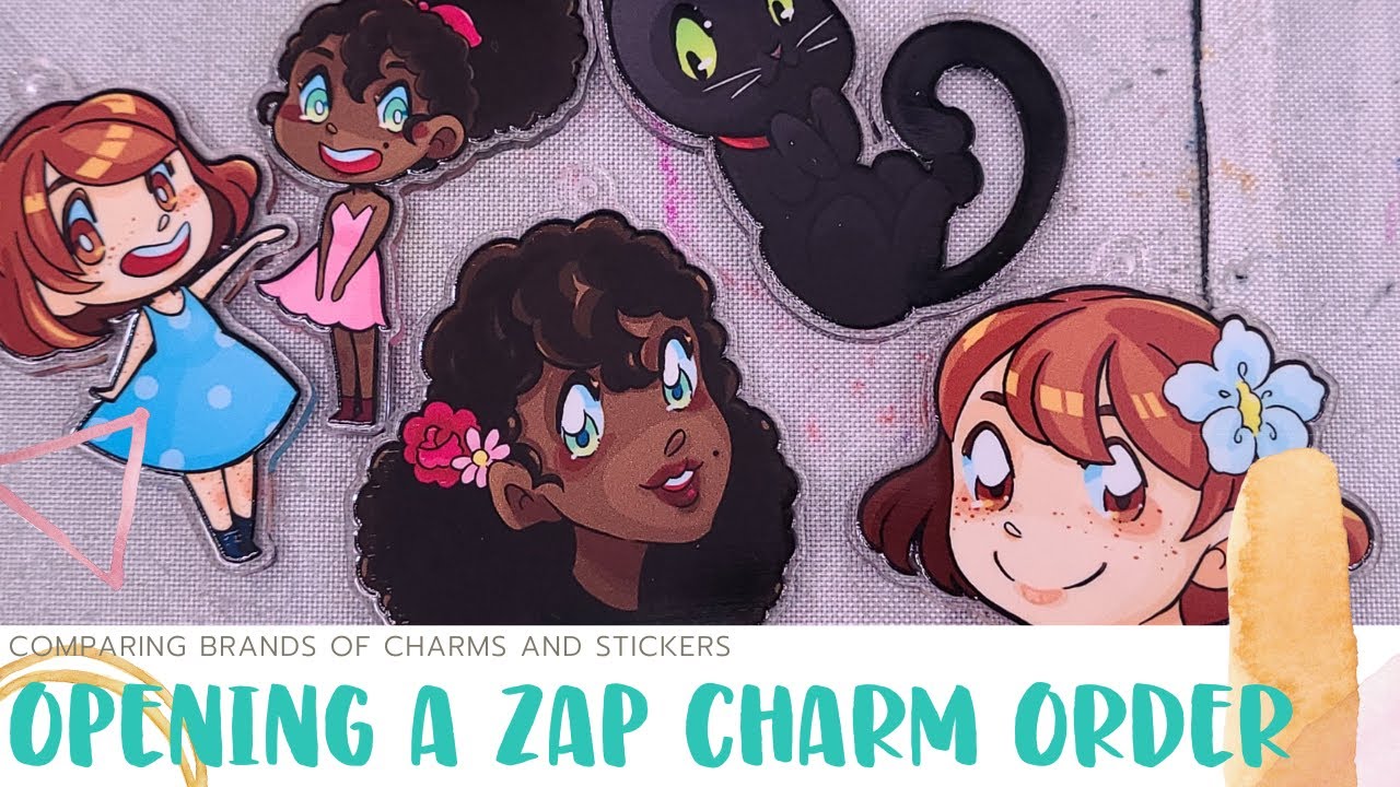 Unboxing Zap Charms- Multi Brand Comparison for Charms & Stickers