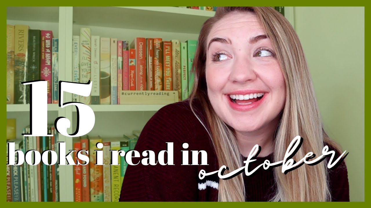 I READ 15 BOOKS IN OCTOBER 🍁
