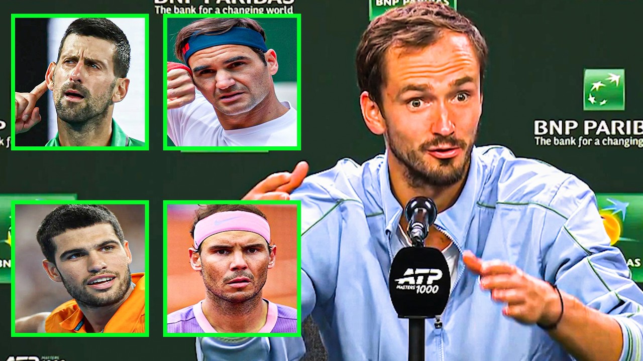 Medvedev Asked Who Has the Highest Tennis IQ, His Answer is... | Indian Wells 2026