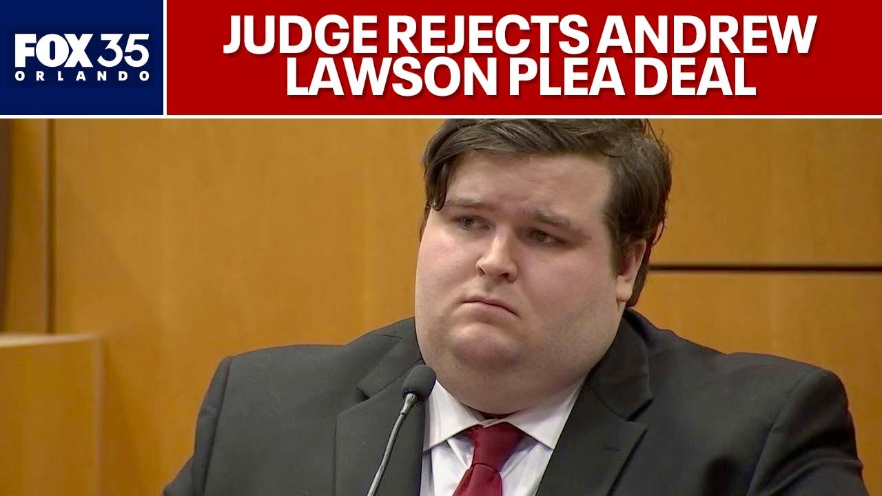 Judge rejects plea deal for former Florida deputy Andrew Lawson
