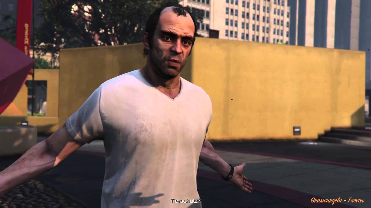 GTA 5 - PS4 - Best Trevor Moments Part 1
