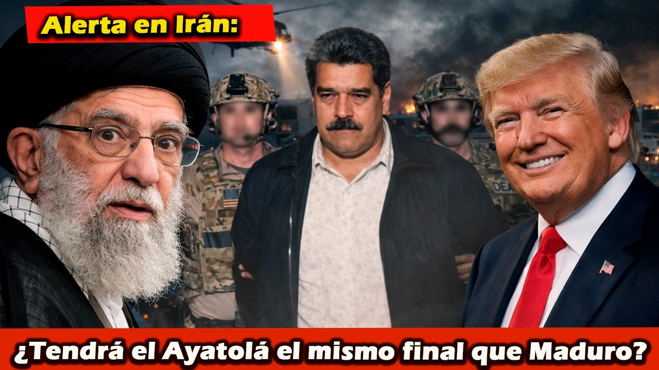 Alerta en Irán: el Ayatolá teme un final al estilo Maduro