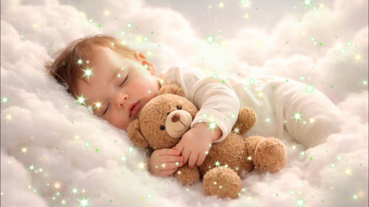 Gentle Lullaby Music for Babies 💤 Soothing Sounds for Deep Sleep + Water Sounds PART.15