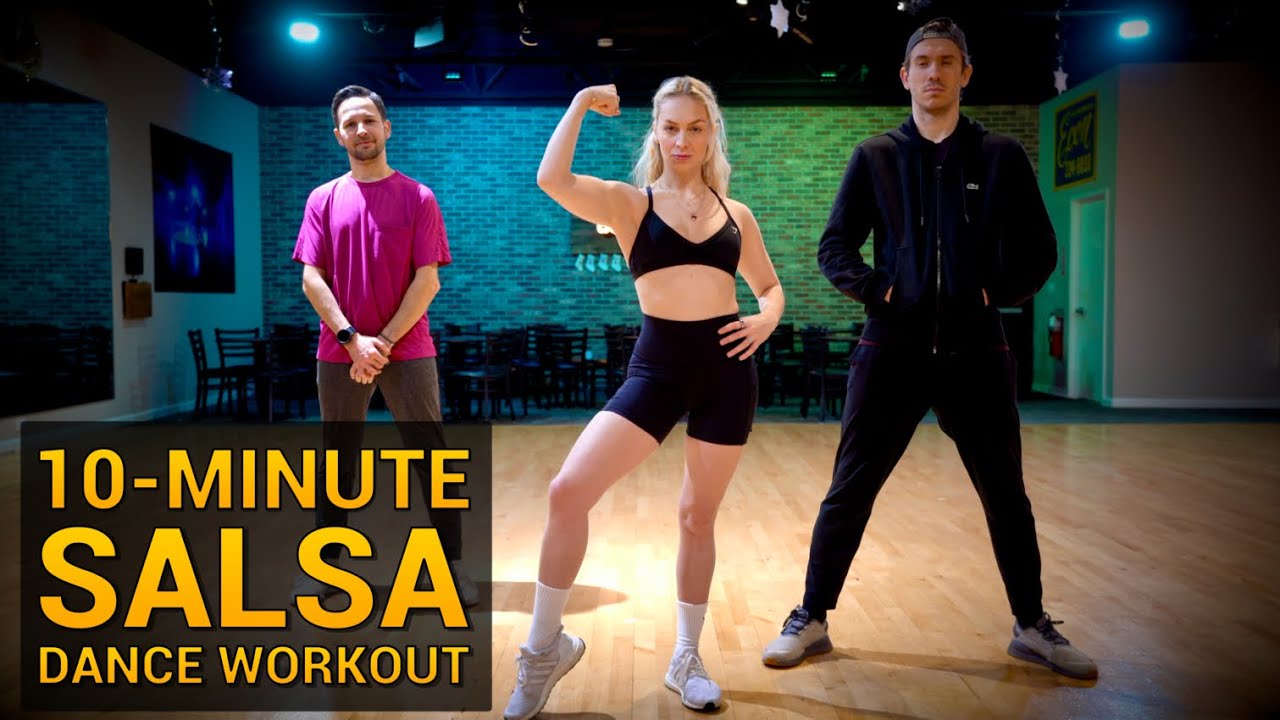 10-Minute Salsa Workout for Followers | Fun Cumbia Warmup!