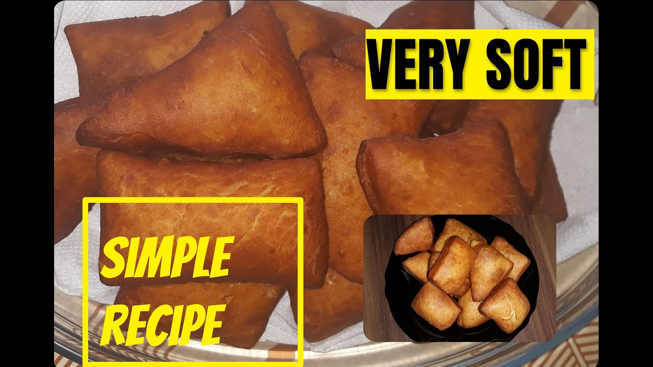 How to make soft mandazi with yeast | Easy recipe