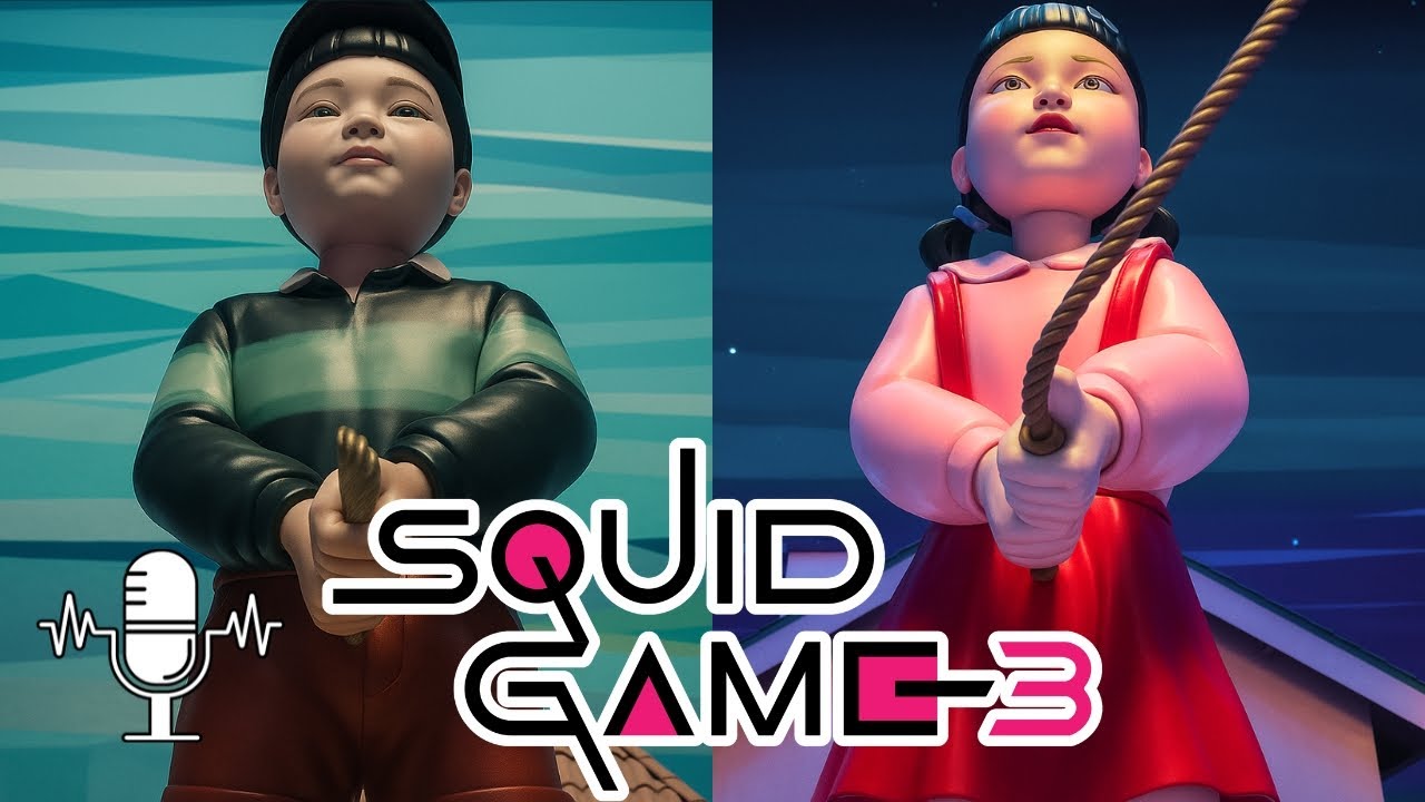 🦑 TRÒ CHƠI CON MỰC 3: Siêu Thử Thách Nghe Âm Thanh Đoán Tên Nhân Vật Squid Game 3!