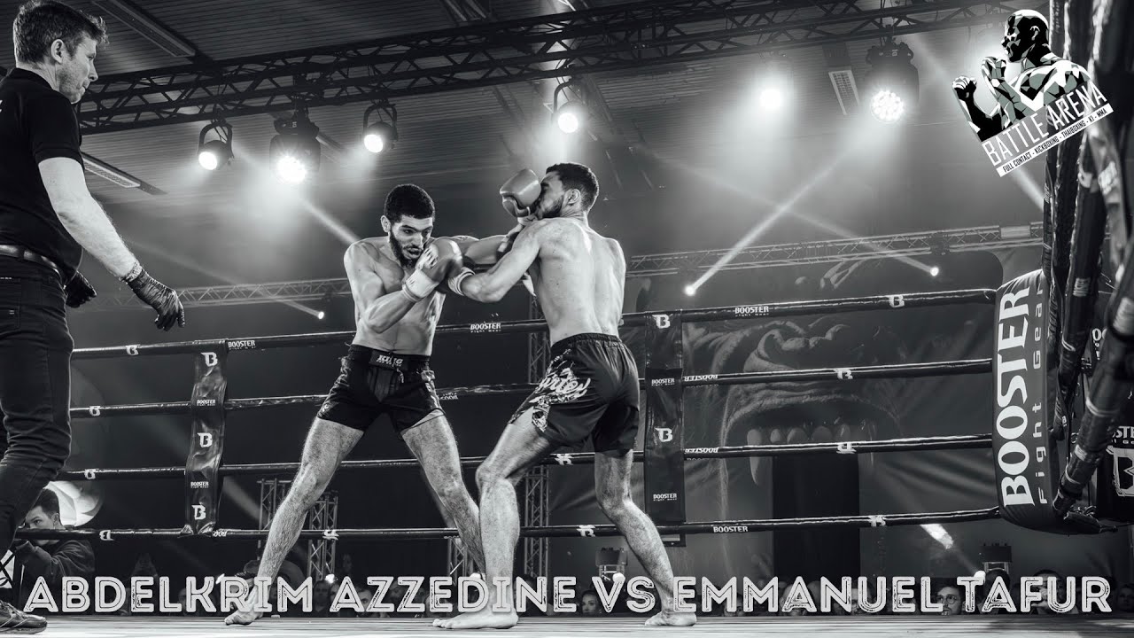Abdelkrim Azzedine vs Emmanuel Tafur Fight Only  Battle Arena Zwevegem 2024