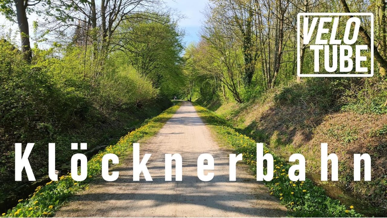 Abgelichtet: Klöcknerbahn | Bahntrassen-Radweg | April 2021 | 4K Timelapse