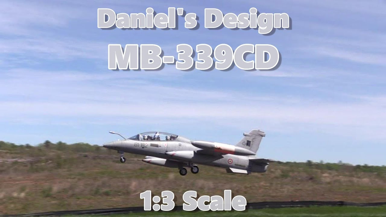 Roberto Zelaya - Daniel's Design Aermacchi MB-339CD 1:3 Scale Jet - 4-6-2024