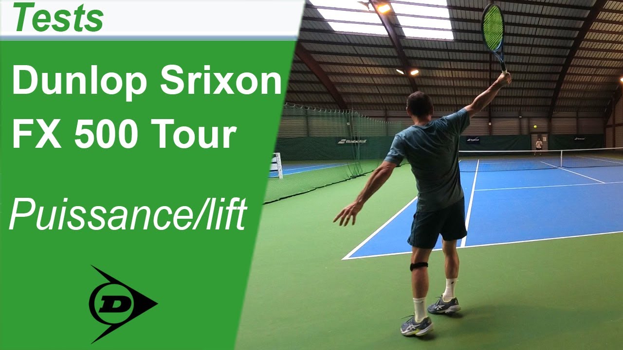 Test de la raquette de tennis Dunlop FX 500 Tour (2023)