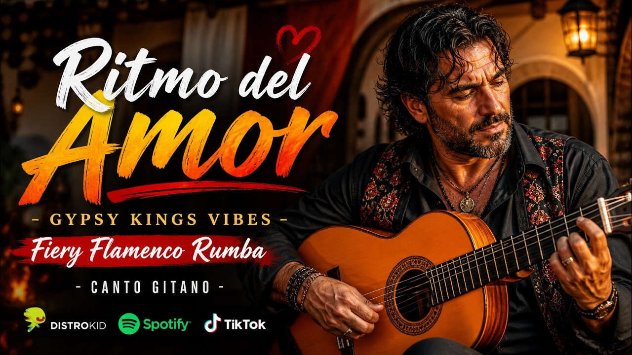Ritmo del Amor - Gypsy Kings Vibes _ Fiery Flamenco Rumba - canto gitano